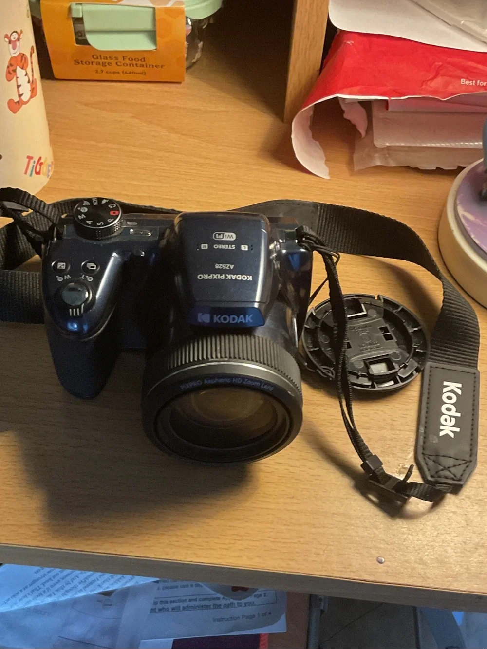 Kodak pixPro Black,dark navy Digital Bridge Camera with Zoom Lens